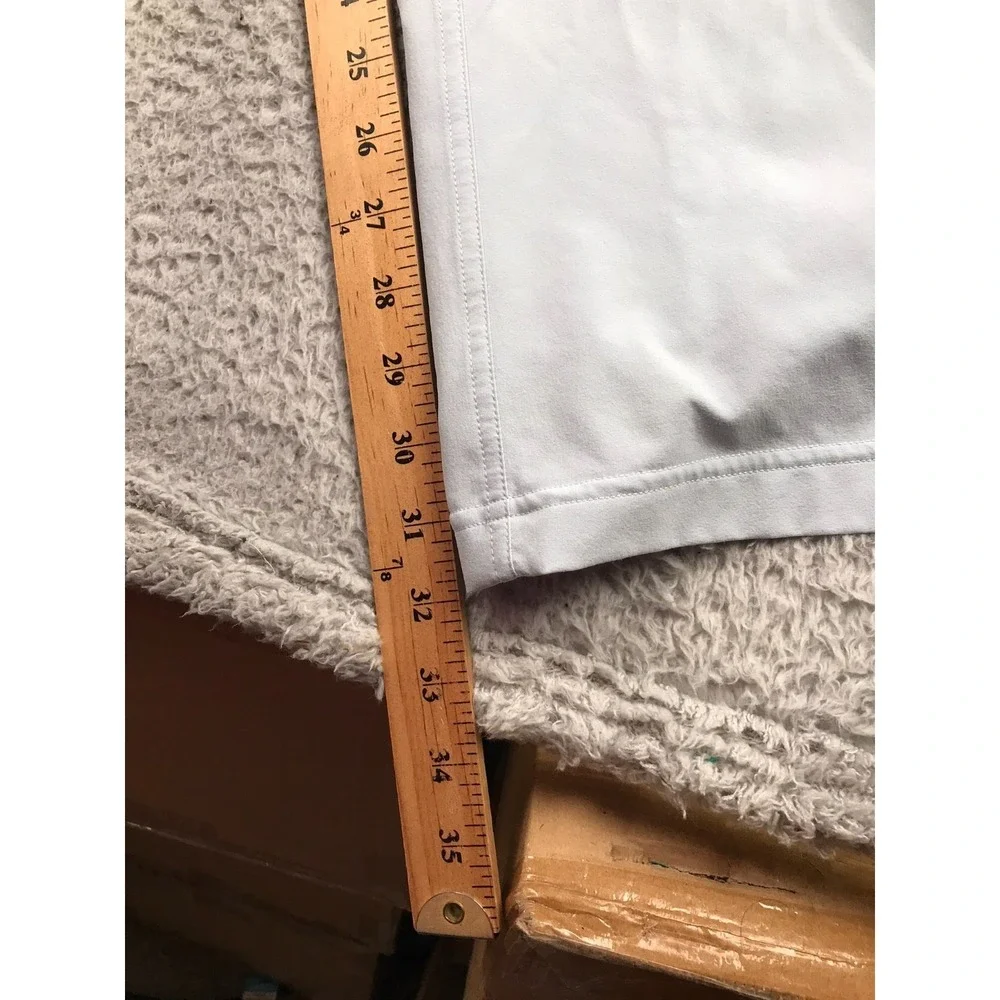 Lululemon Court Rival Wide-Leg Track‎ Pants Womens 8 (30x32) Starch Blue *Flaws
